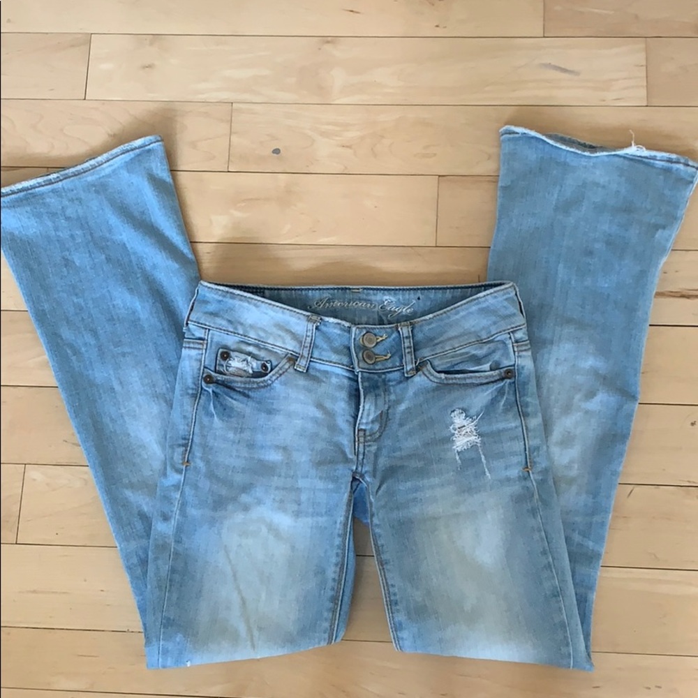 American Eagle “Artist” stretch boot cut jeans